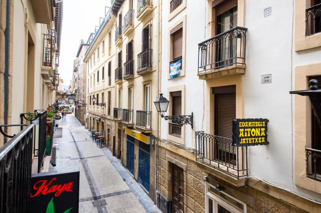Spacious Central Old Town Apartment San Sebastián Dış mekan fotoğraf